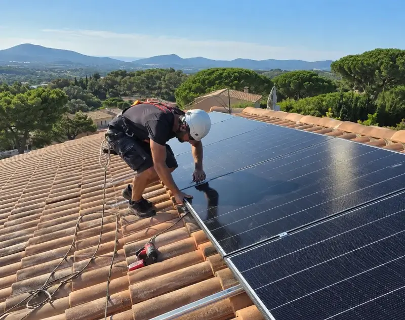 Installateur panneaux solaires Valencin — pose photovoltaïque sur toiture